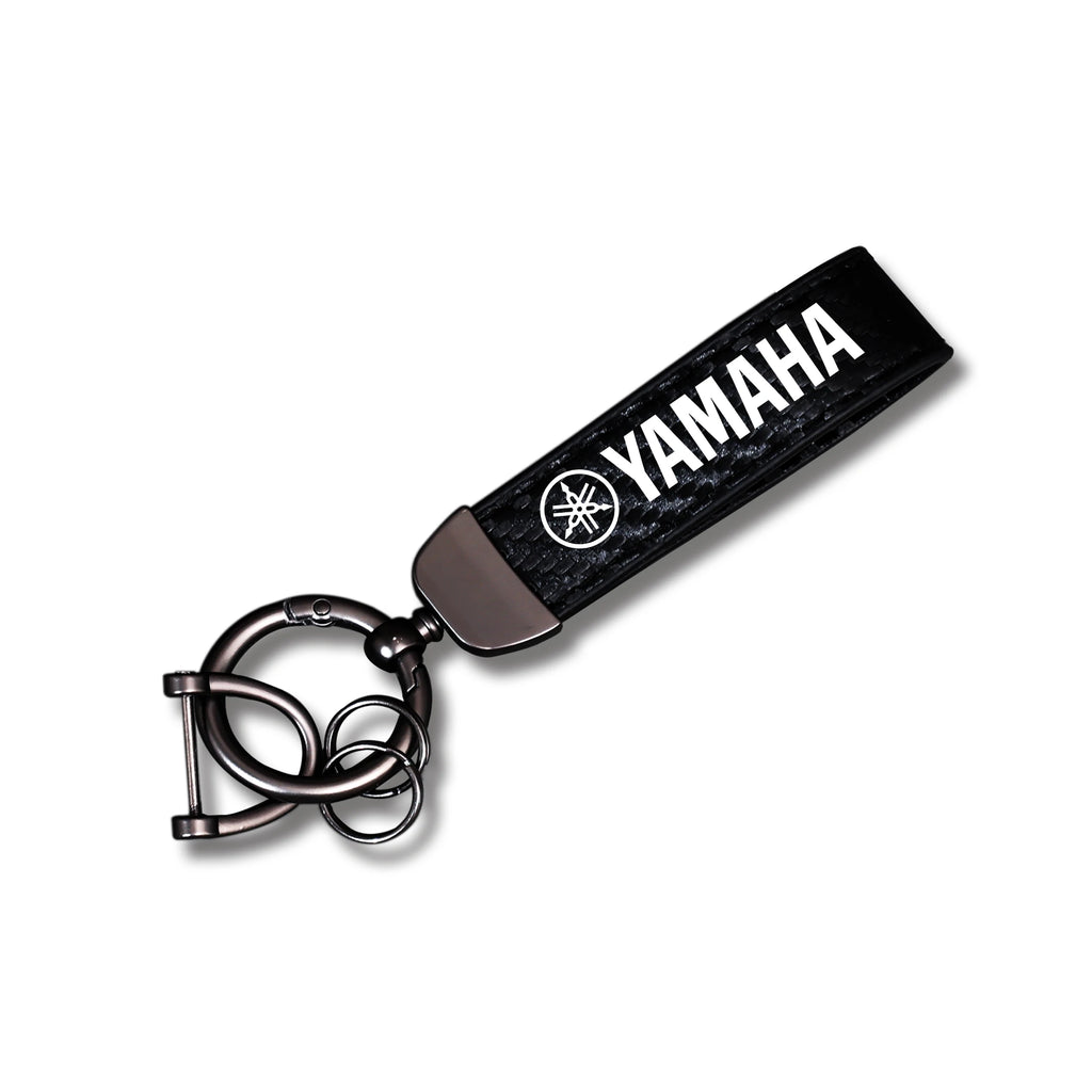 Smooth Alloy Motorcycle Keychain