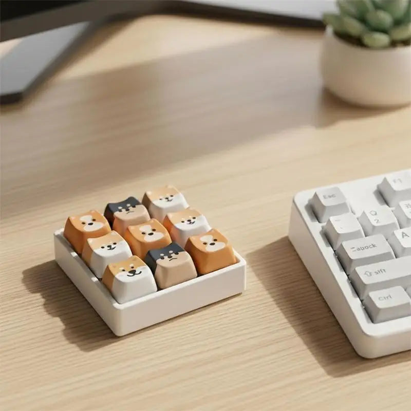 Animal Keycap Tactile Fidget Keychain