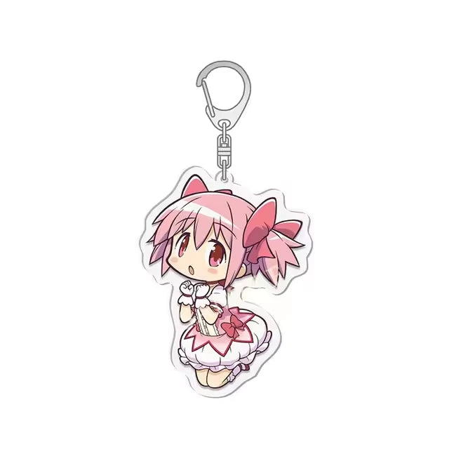 Puella Magi Madoka Magica Anime Keychain