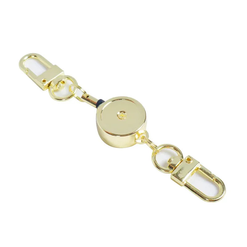 Aluminium Retractable Badge Reel and Keychain