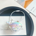 Cute Whale Dolphin Keychain Marine Animal Doll Kawaii Keyring Car Key Chain Accessories For Men Women Couple Bag Jewelry