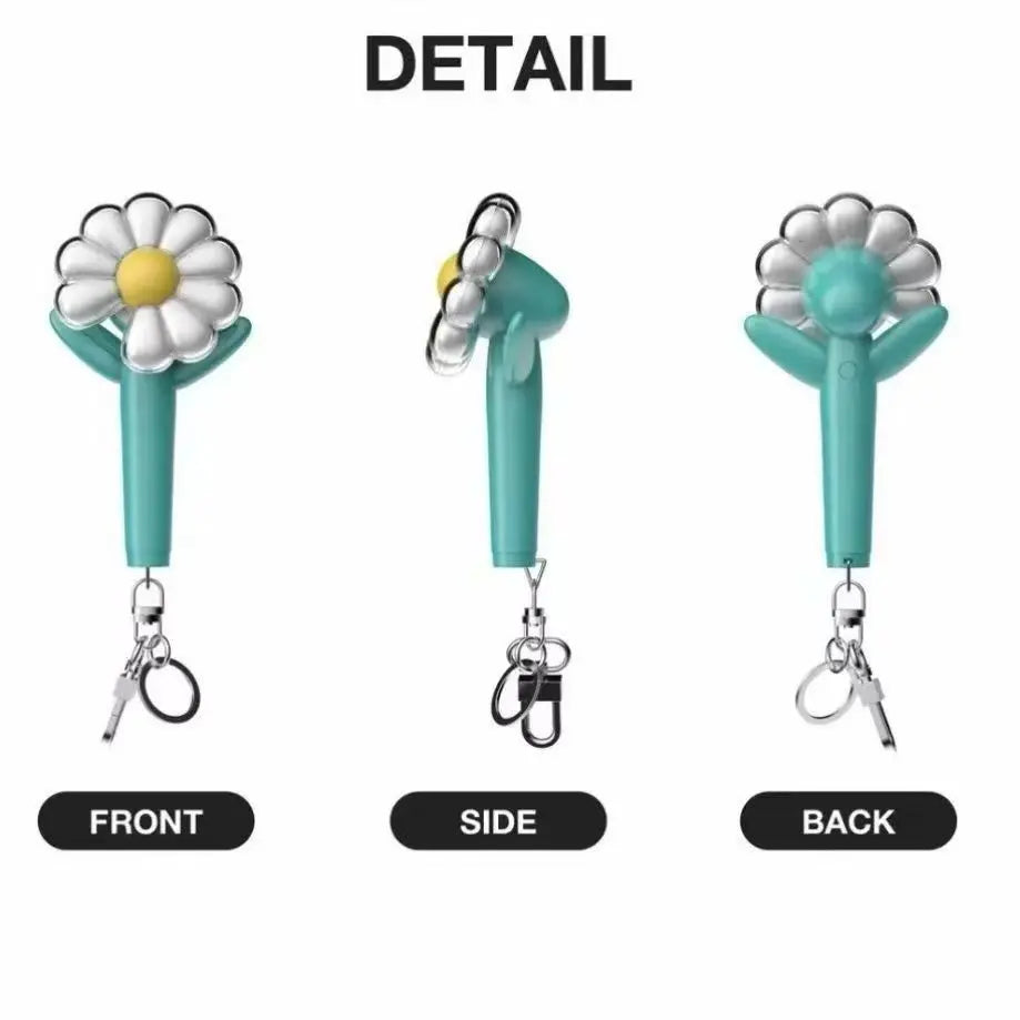 K-POP Series Keychain 2025 Hot Concert Support Peripheral Cute Chrysanthemum Mini Pendant