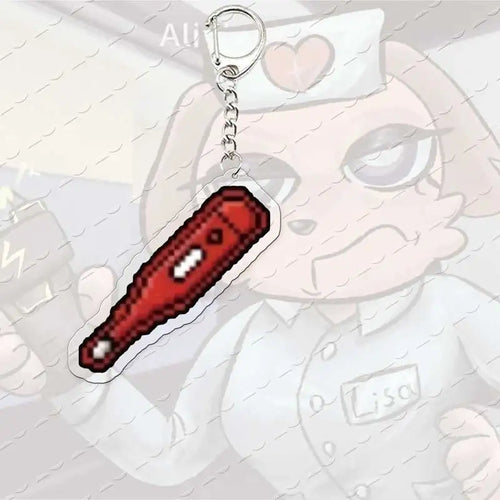 Animal Hospital Acrylic Charm Keychain