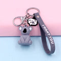 Geometric Koala Keychains, Set of 3