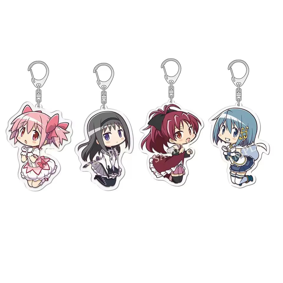 Puella Magi Madoka Magica Anime Keychain