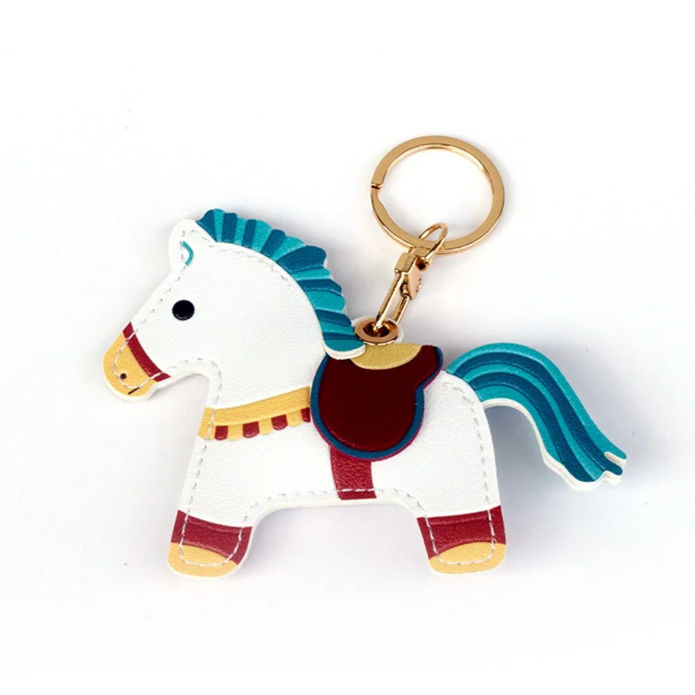 Horse Access Card Keychain with Carabiner