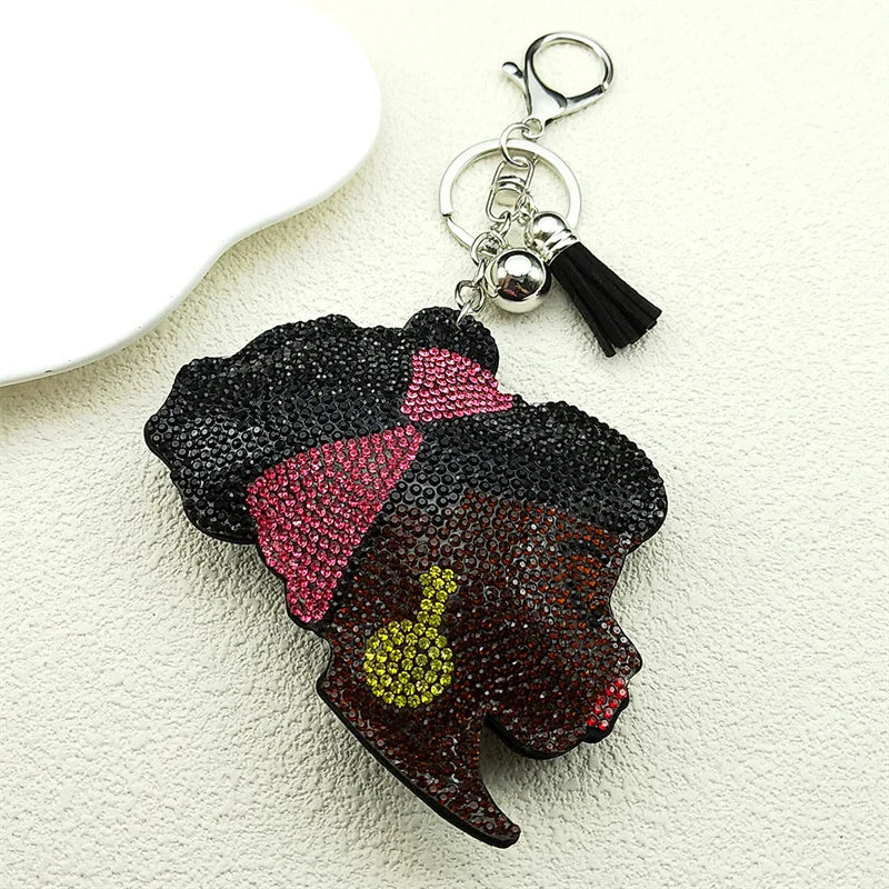 Ladybug Crystal Keychain and Bag Charm