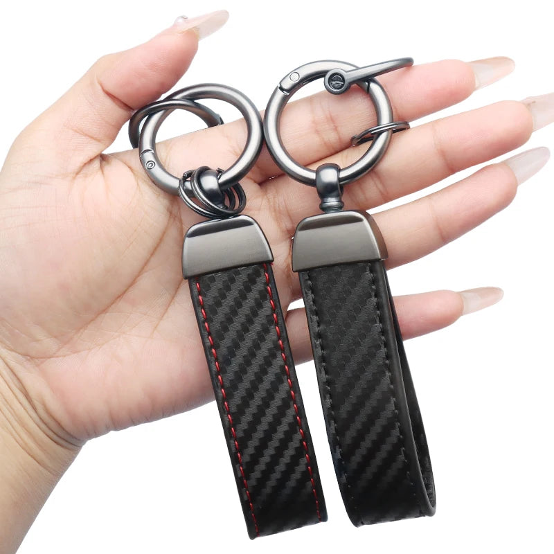 Universal Key Strap Keychain with Alloy Hardware