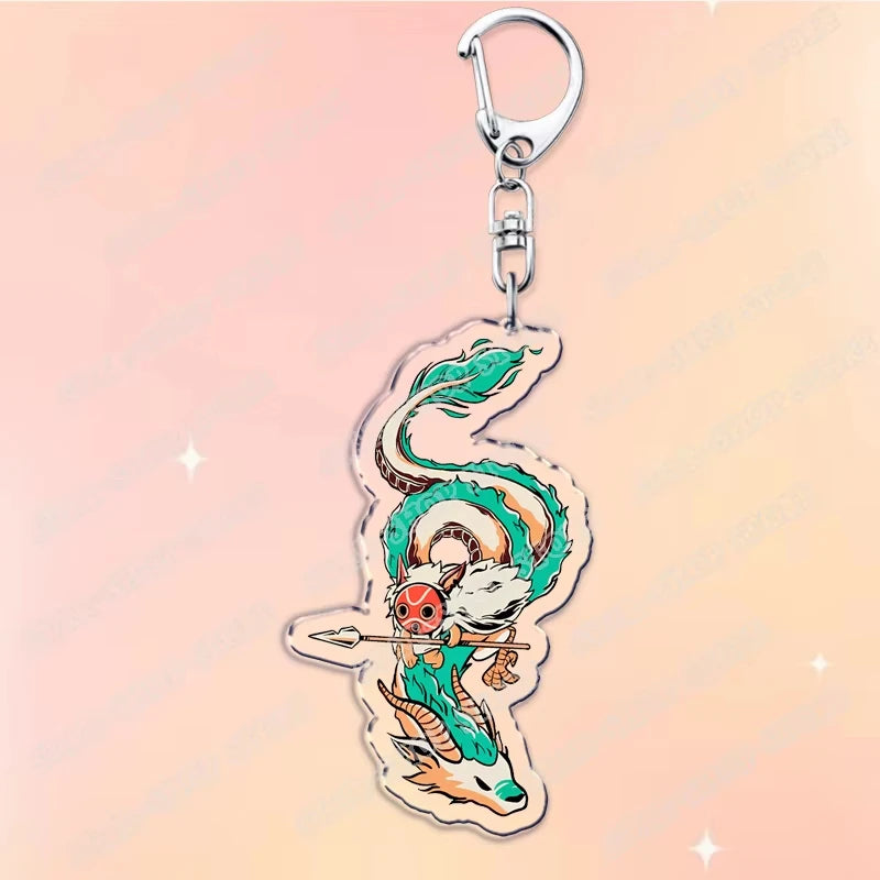 Anime Character Bag Charm and Keychain