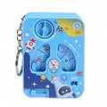 Mini Handheld Game Console Keychain with O-Buckle