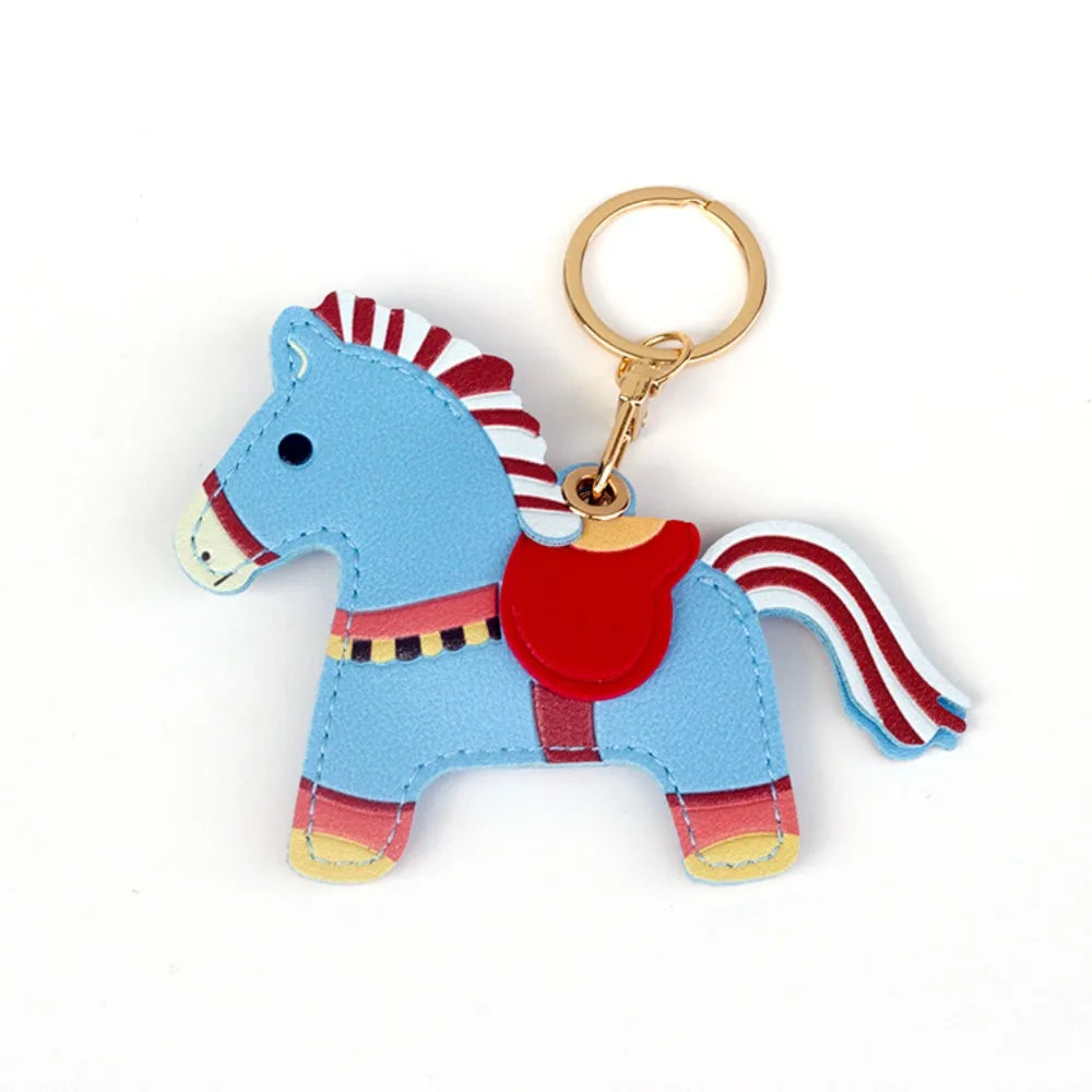 Horse Access Card Keychain with Carabiner