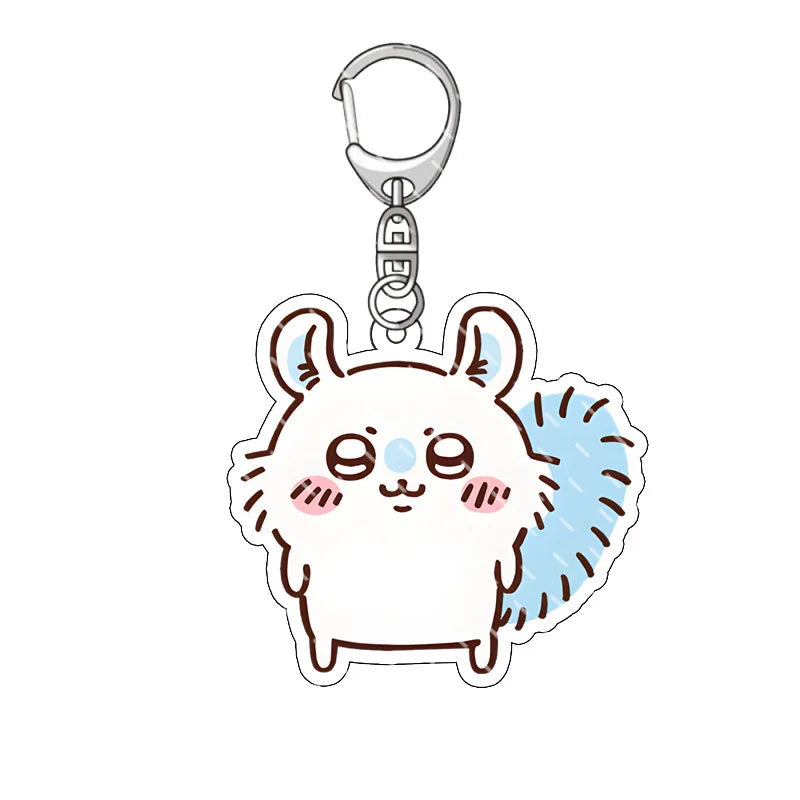 Cute Acrylic Keychain  All Character Variations 2-Sided Printed Charms for Backpacks  Keys Perfect Kawaii Gift for Fans