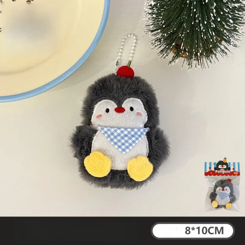 Plush Penguin Keychain and Bag Charm