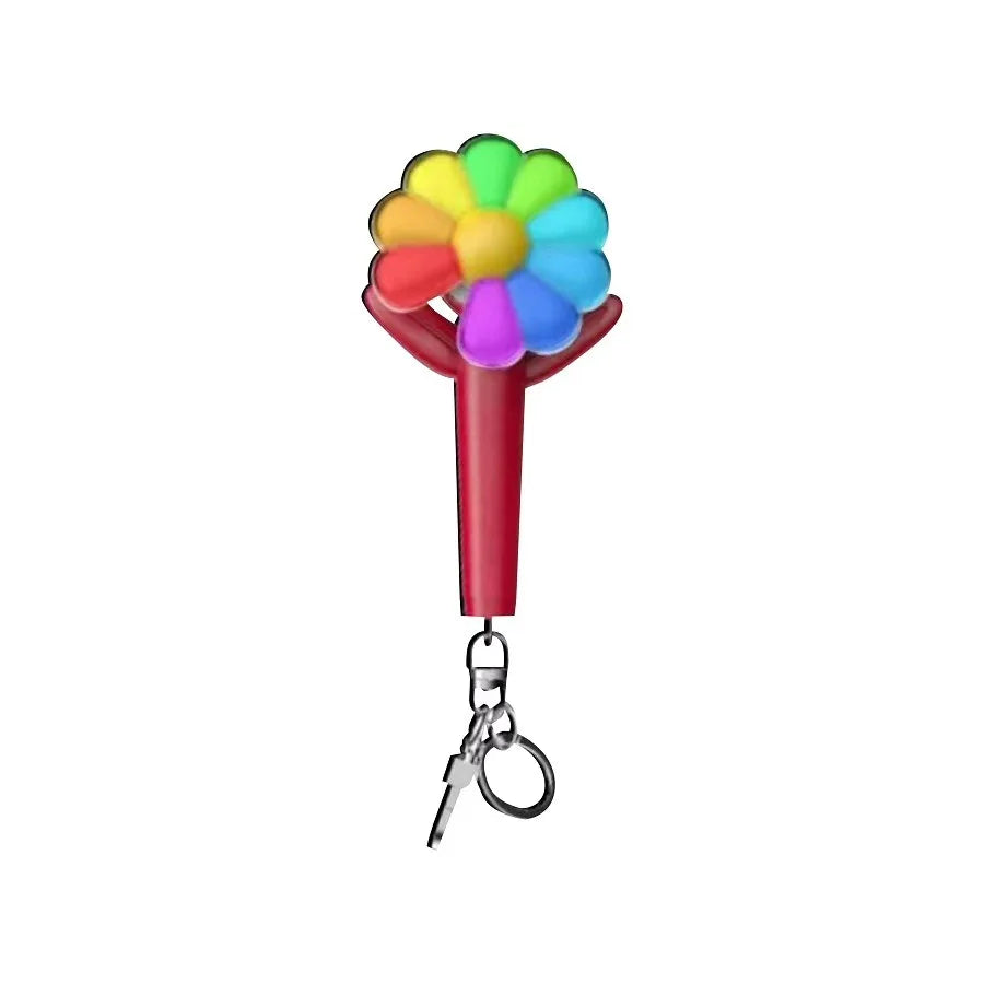 K-POP Series Keychain 2025 Hot Concert Support Peripheral Cute Chrysanthemum Mini Pendant
