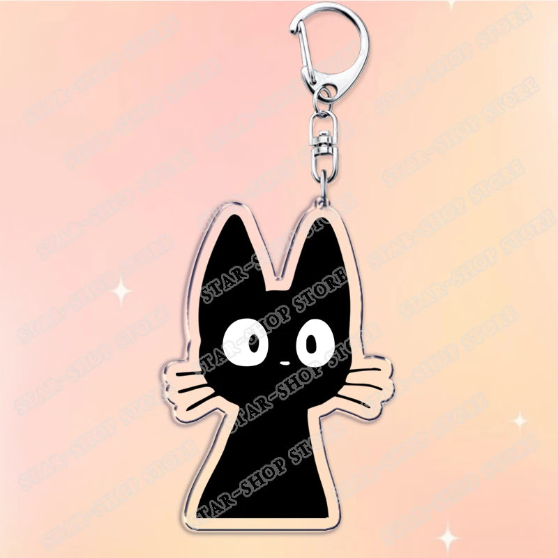 Anime Acrylic Charm Keychain with Lobster Clasp