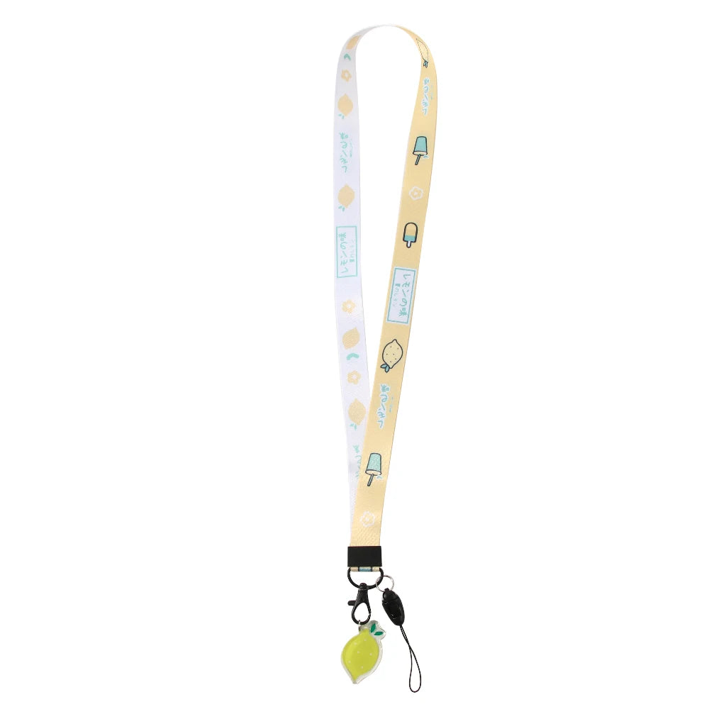 Fruit Pattern Neck Lanyard in Polyester