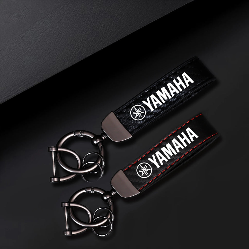 Smooth Alloy Motorcycle Keychain