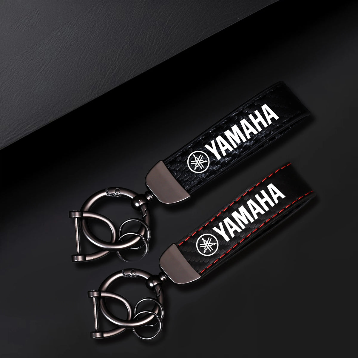Smooth Alloy Motorcycle Keychain