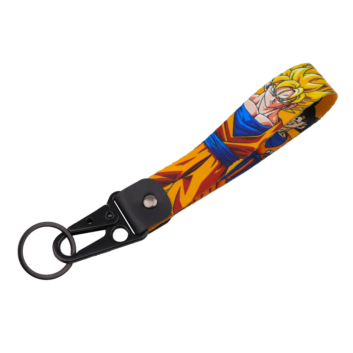 Double-Sided Anime Wrist Strap Keychain