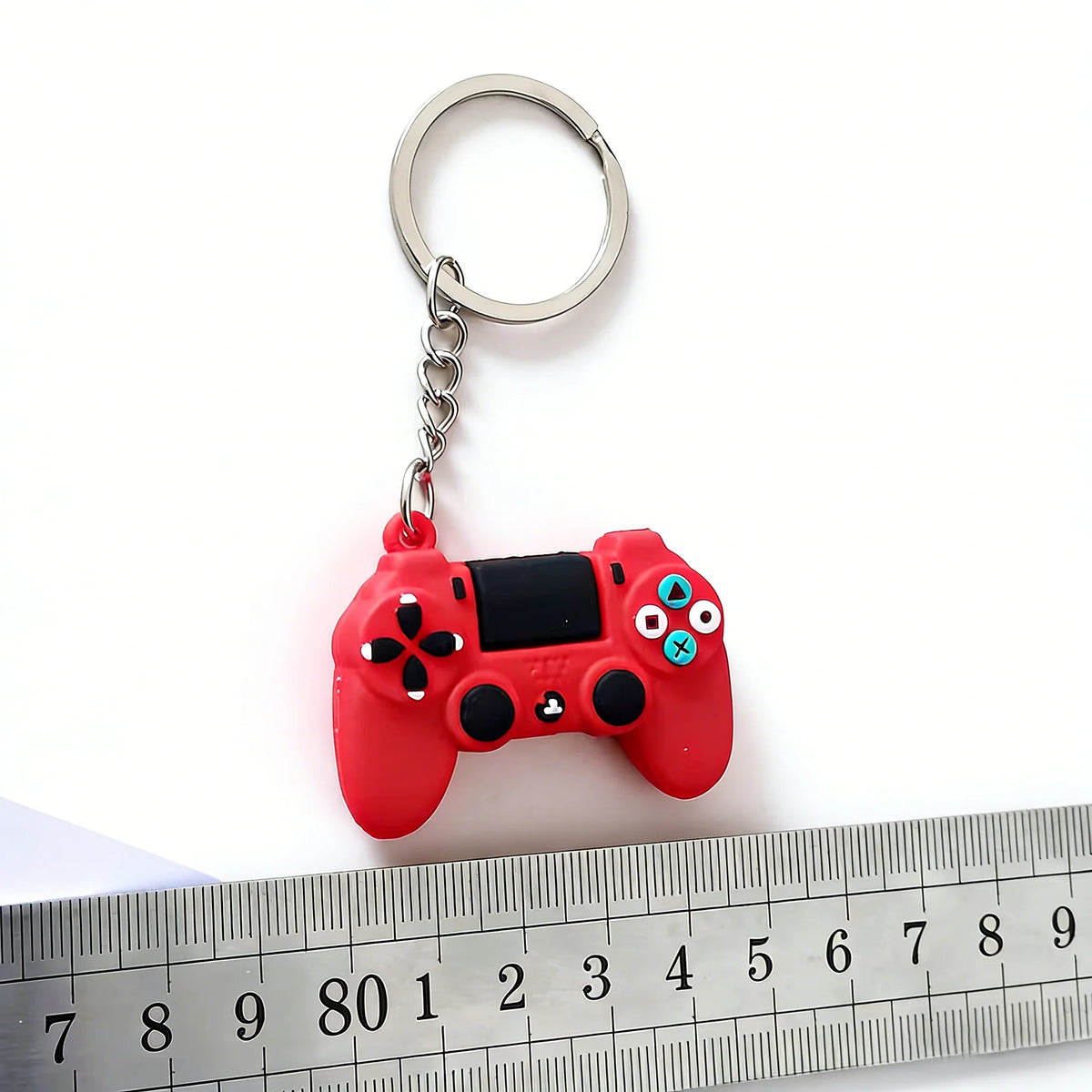 Game Controller Keychain in Flexible Silicone