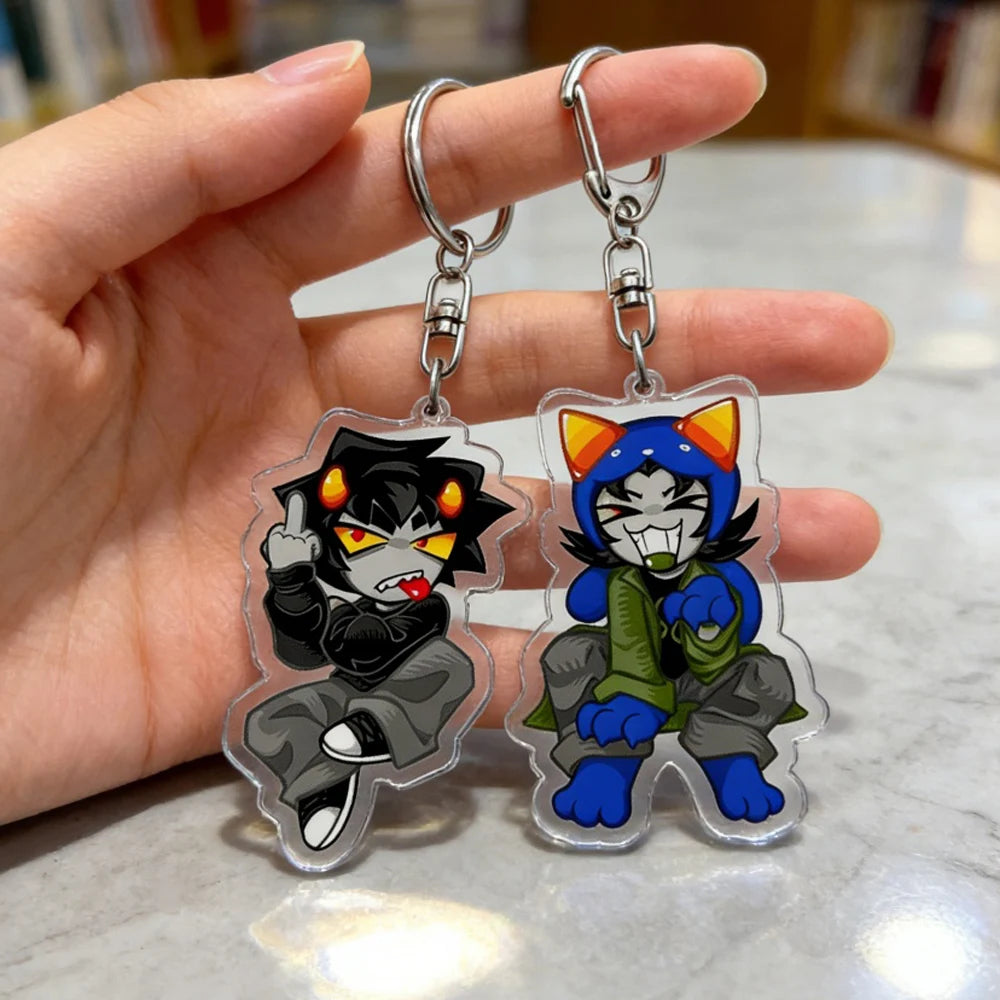 Homestuck Laser-Cut Acrylic Keychain