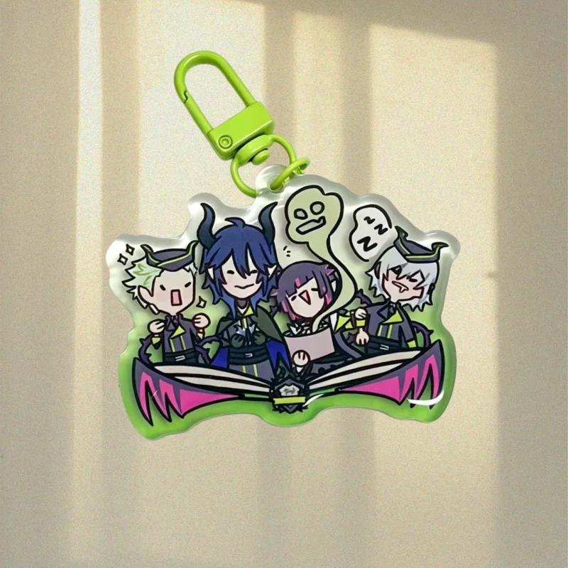 College Acrylic Keychain with Lobster Clasp