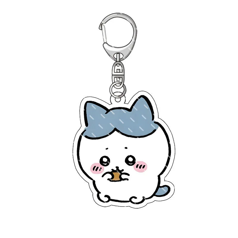 Cute Acrylic Keychain  All Character Variations 2-Sided Printed Charms for Backpacks  Keys Perfect Kawaii Gift for Fans