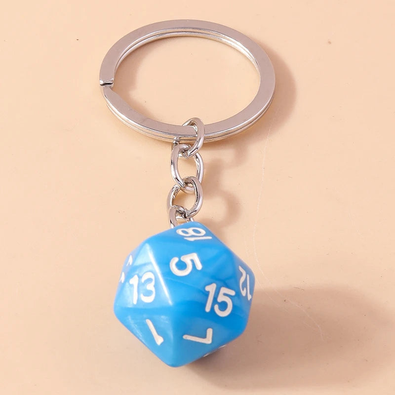 Cute Enamel Number 5 Keychain for Car Key Souvenir Gifts for Women Men Handbag Pendants Keyrings DIY Jewelry Accessories