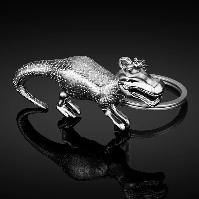 Dinosaur Keychain in Zinc Alloy