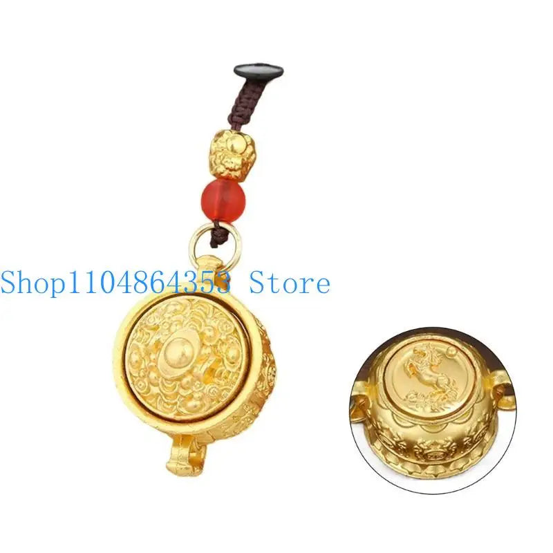 652F Portable Animal Keychain Pendant Accessory Representing Wealth And Happiness
