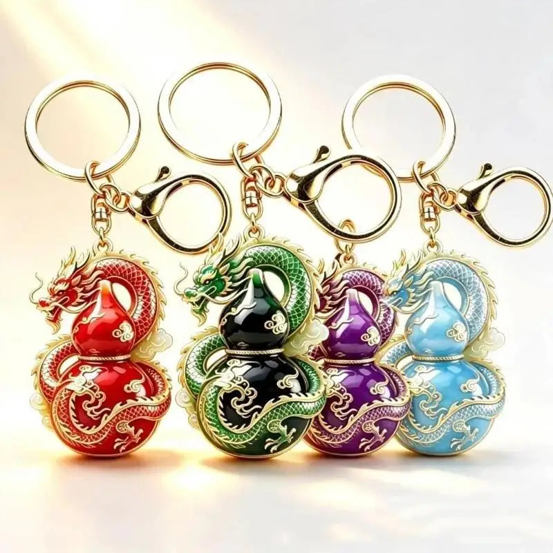 Decorative Animal-Motif Keychain and Bag Charm