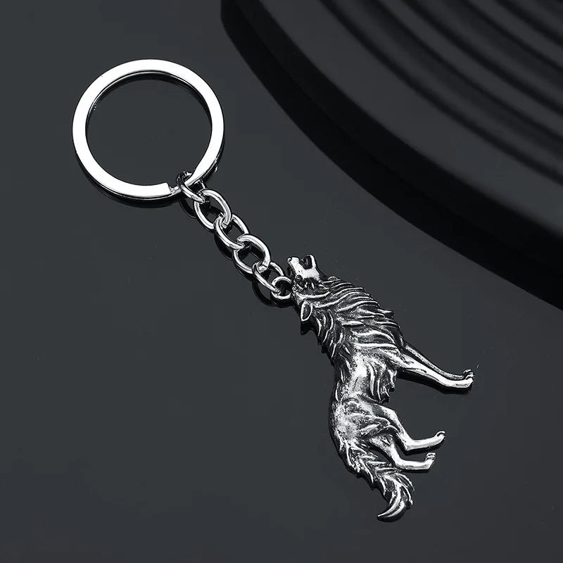 Keychain Pendant, Vintage Wolf King, New Style Pendant, Car Rearview Mirror Decoration Pendant, Backpack Pendant, Keychain Penda